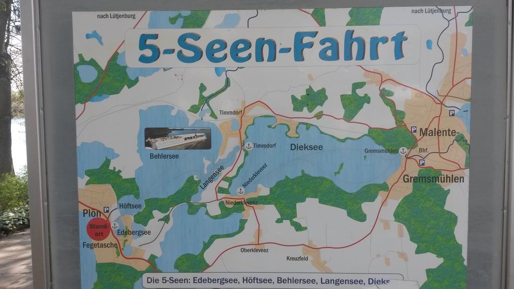 Ploen - Traumhafter Seeblick Esterno foto